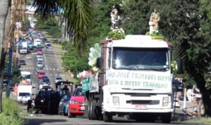 Celebração de São Cristóvão, padroeiro dos motoristas e agricultores, acontece no dia 25 de julho