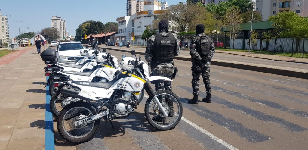 Trabalho ostensivos das guarnições da Brigada Militar reduz ações criminosas em Passo Fundo