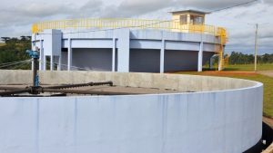 Passo Fundo tem coleta de esgoto acima da média do país a imagem mostra uma central de tratamento de esgoto da Corsan