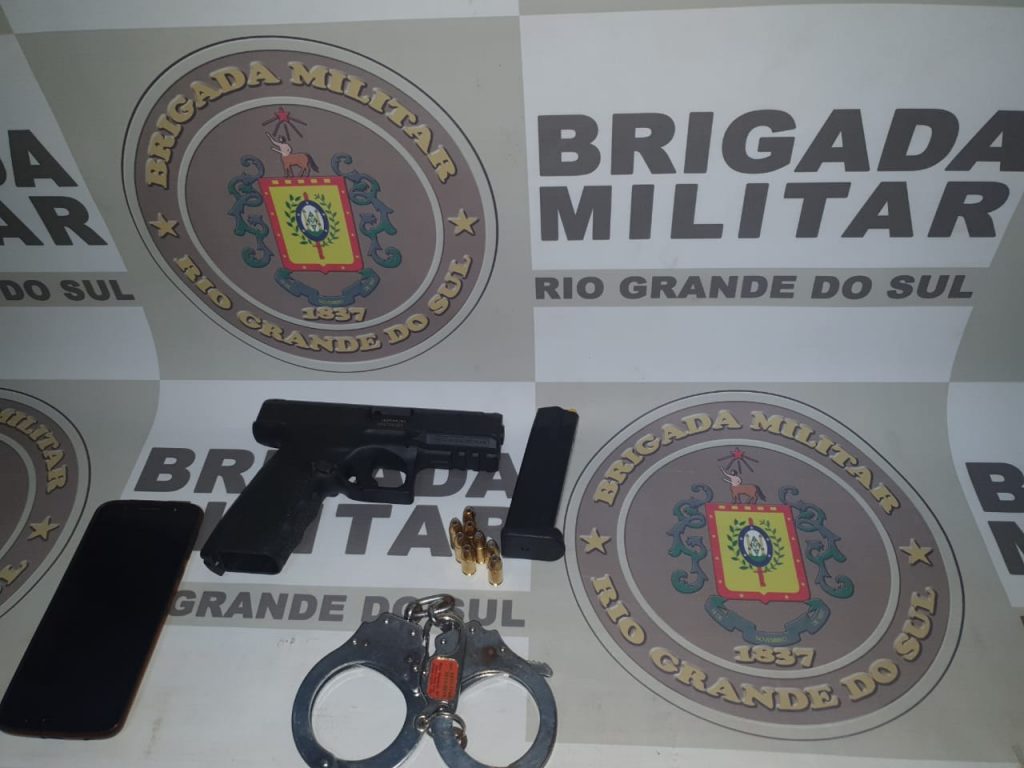 Homem é preso após efetuar disparos em Pontão