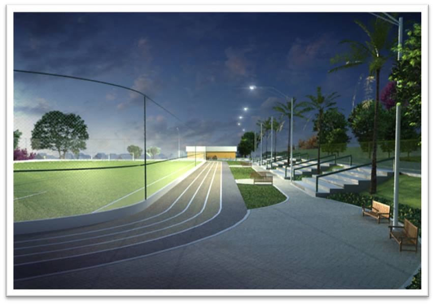 Estádio Delmar Sitoni está em fase de finalização