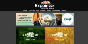 capa do site para mostrar que a Expointer Digital chega em seu último final de semana