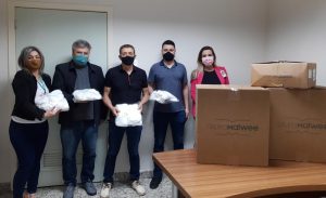 Malwee doa mais de 7 mil máscaras para o Hospital de Clínicas