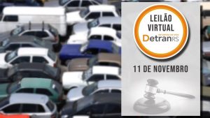 Leilão do Detran acontece quarta-feira em Passo Fundo a imagem mostra a chamada para o leilão