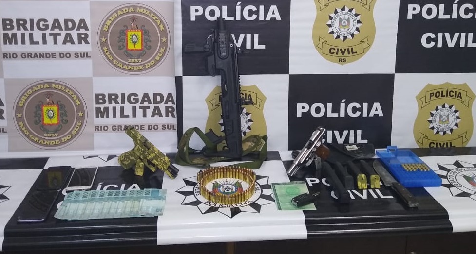 Brigada Militar e Polícia Civil prendem foragido de alta periculosidade