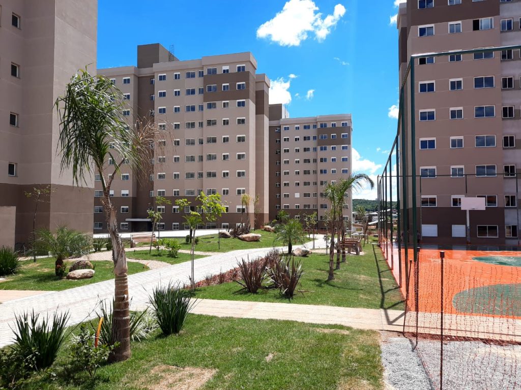 Parque Princesa está em fase final de construção e ainda tem apartamentos disponíveis a imagem mostra os prédios do empreendimento