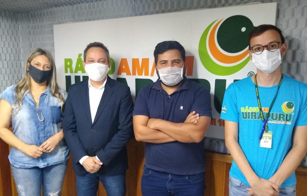 Prefeito eleito, Pedro Almeida, participa do programa Repórter do Povo