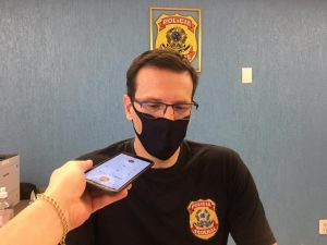 Eleições foram tranquilas em toda região, destaca Polícia Federal a imagem mostra o delegado Sandro Bernardi