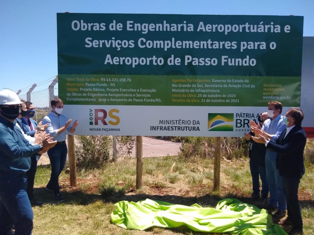 Realização de um sonho: iniciam obras no Aeroporto Lauro Kortz