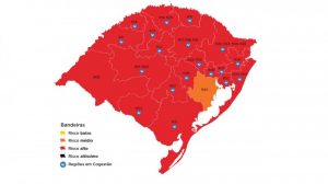 Passo Fundo permanece em bandeira vermelha no mapa definitivo do RS