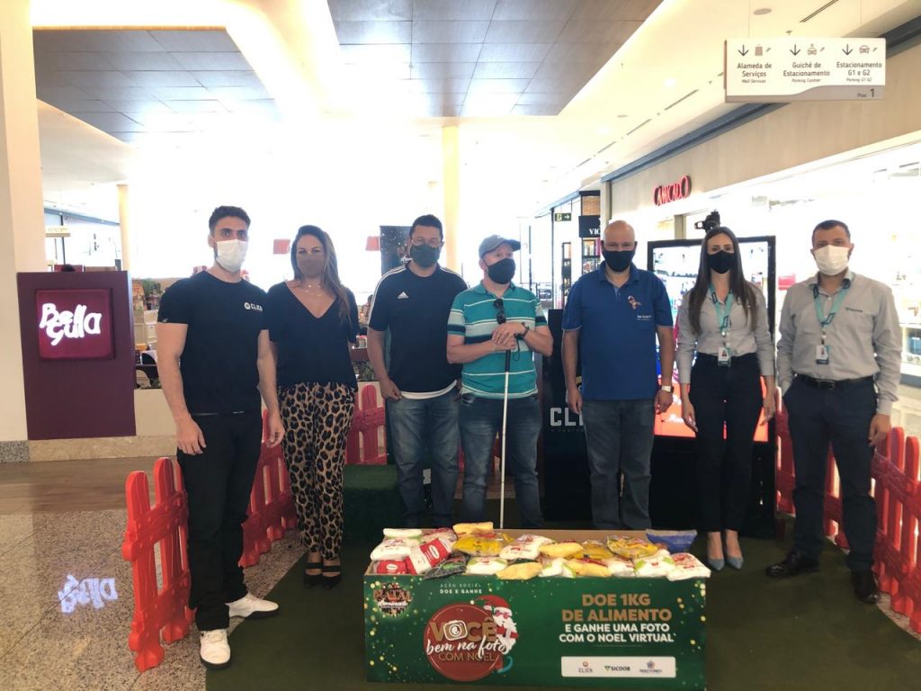 Ações sociais do Passo Fundo Shopping beneficiam quatro entidades
