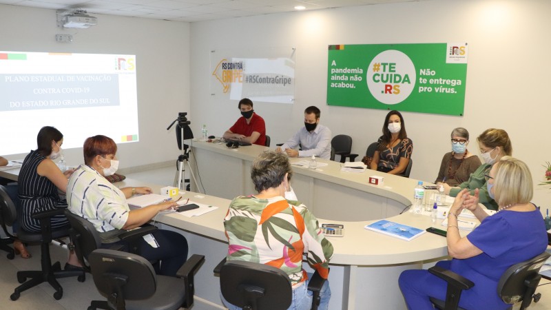 Governo do Estado prepara estrutura para vacinar gaúchos contra covid-19