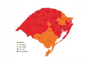 Com 12 mortes na semana por coronavírus, Passo Fundo segue na bandeira vermelha