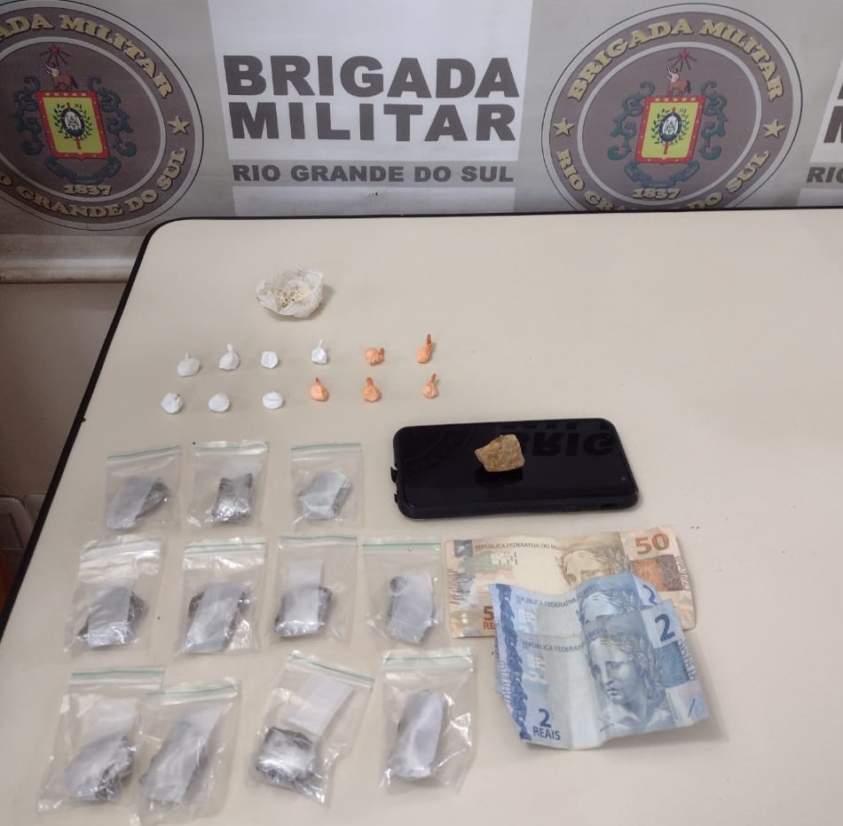 3° BP/Choque prende traficante em Sarandi