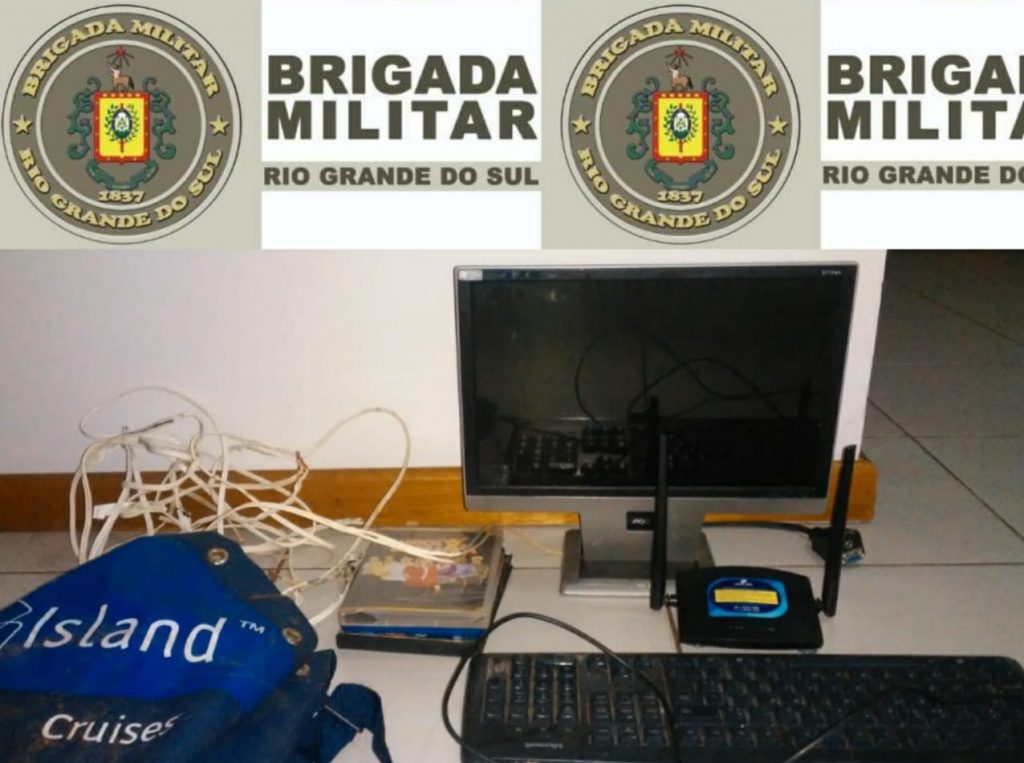 2°Esquadrão prende homem em flagrante furtando residência na São Luiz Gonzaga