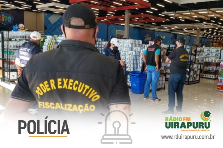 Durante este sábado, mais de 60 estabelecimentos foram fiscalizados pela Prefeitura