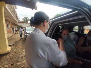 Aplicação de segundas doses é centralizada no CTG Lalau Miranda