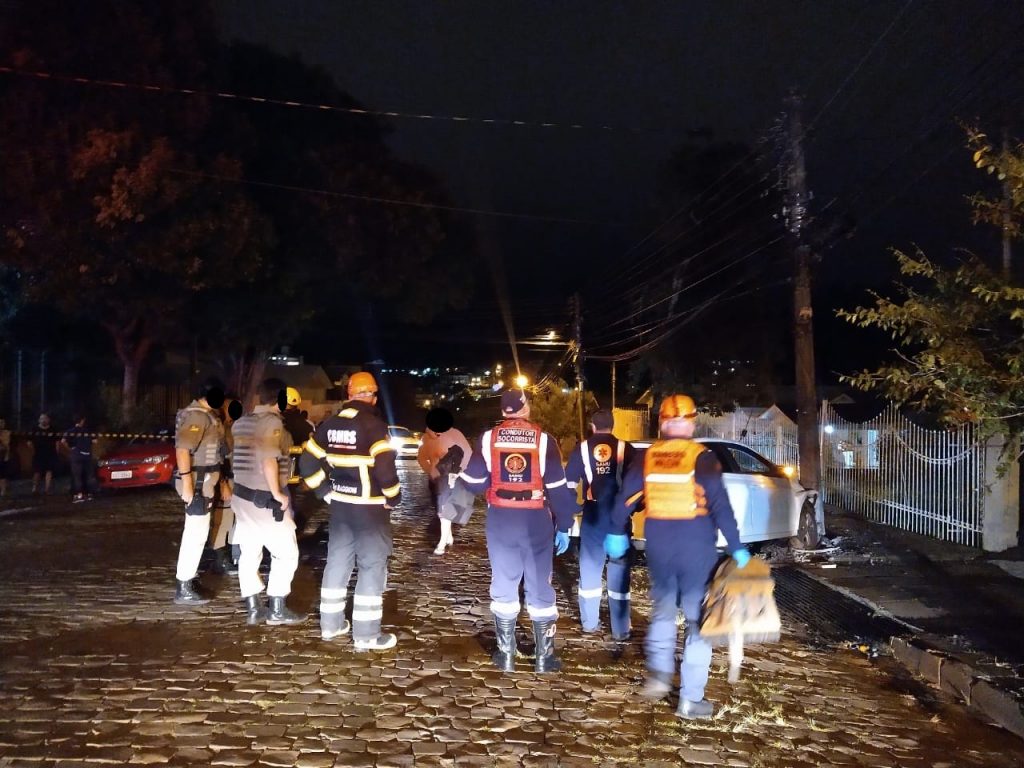 Após perseguição com acidente, BM prende homem com veículo clonado em Passo Fundo