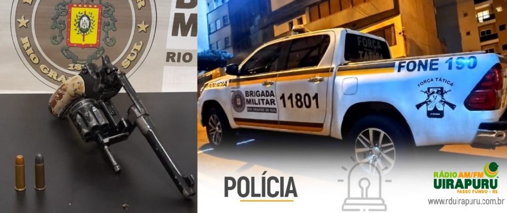 Em menos de oito horas, Força Tática prende três indivíduos em Passo Fundo