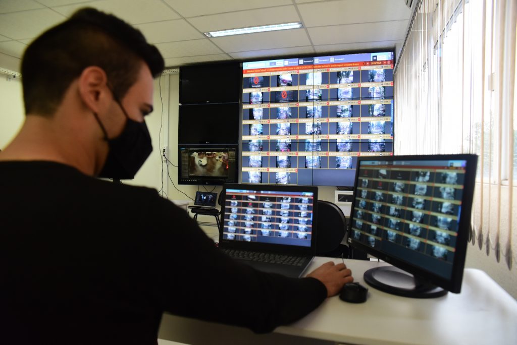 Sala de videomonitoramento da Prefeitura já está funcionando