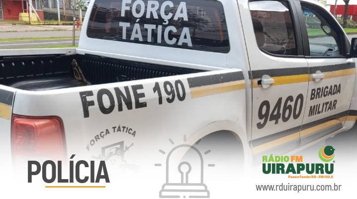 Força Tática prende homem com mandado de prisão criminal na Santa Marta