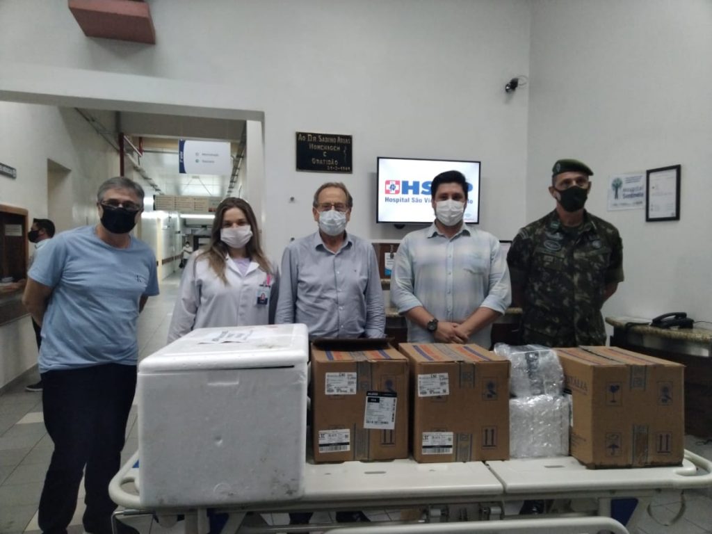 Medicamentos do kit intubação enviados ao HSVP dão fôlego aos profissionais