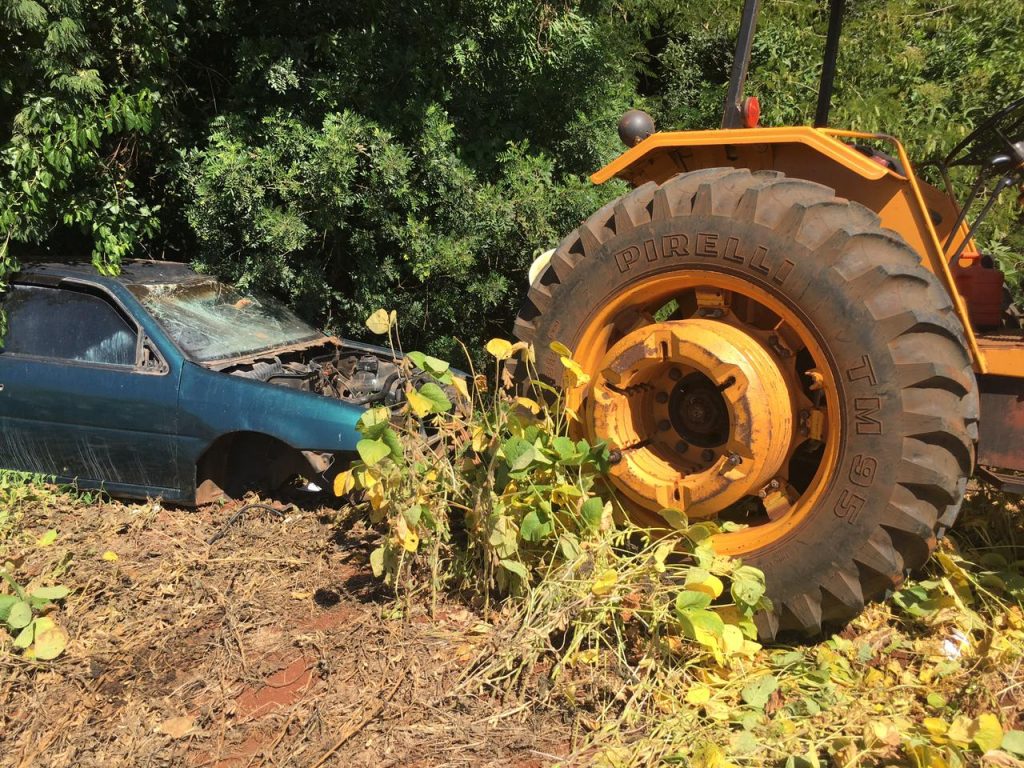 BM de Coxilha localiza carro que havia sido furtado em Passo Fundo