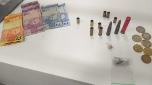 BM efetua prisão por tráfico de entorpecentes e apreensão de munições na São Luiz Gonzaga