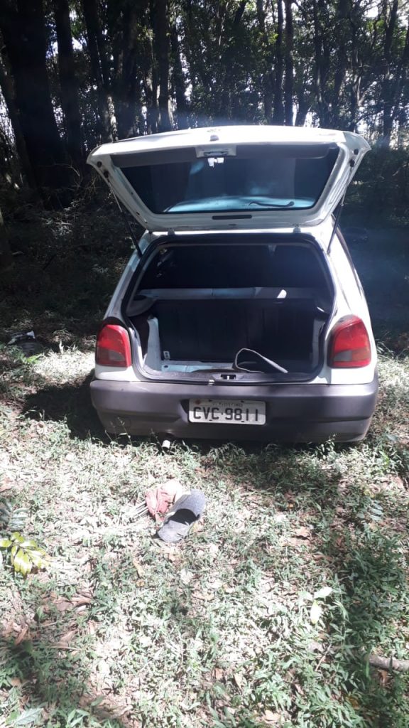 BM localiza veículos depenados em Bela Vista e Coxilha