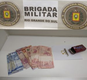 BM prende homem por tráfico de drogas no "taquaral" da São Luiz Gonzaga