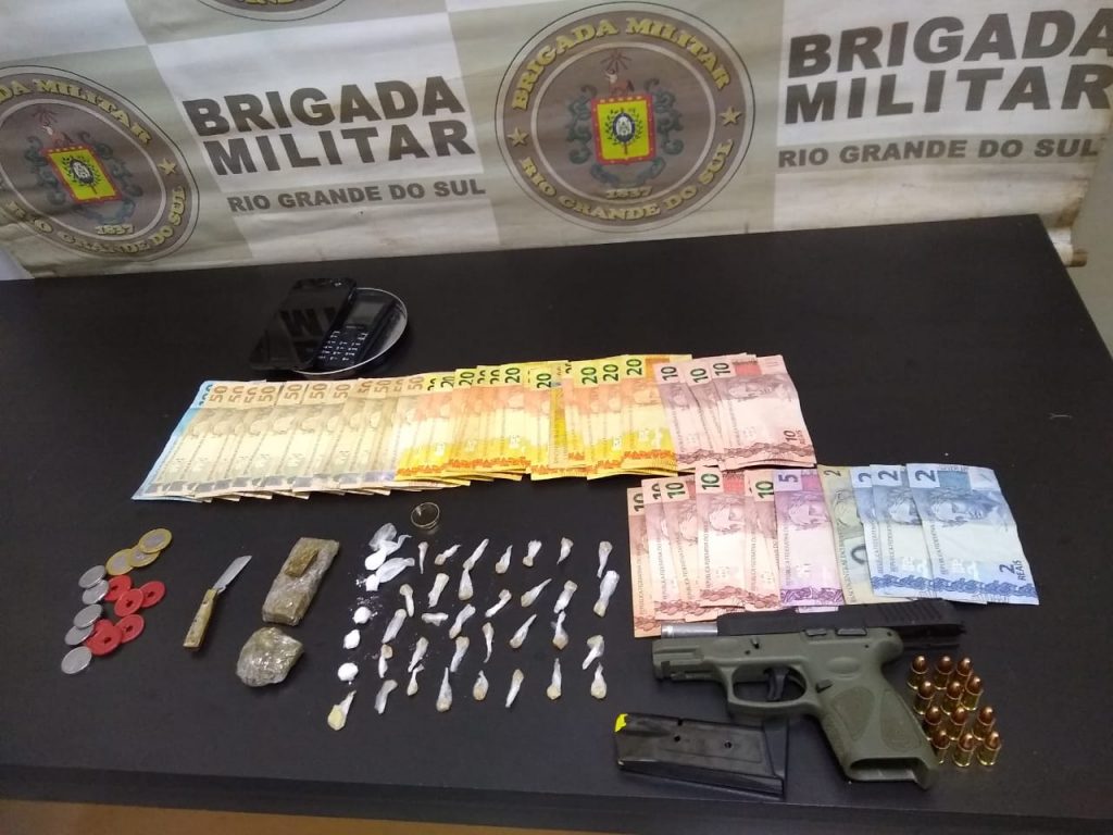 3°BP/Choque efetua cinco prisões