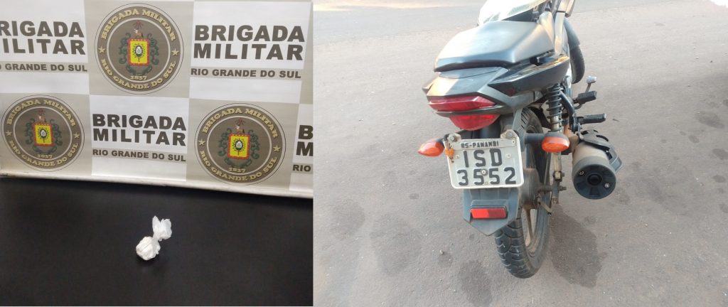 Indivíduo sofre acidente e é preso por receptação e posse de entorpecentes no Boqueirão