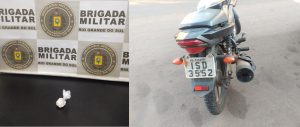 Indivíduo sofre acidente e é preso por receptação e posse de entorpecentes no Boqueirão