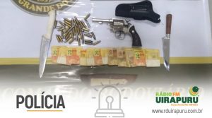 Força Tática da PRE efetua prisão por embriaguez ao volante e porte ilegal de arma de fogo