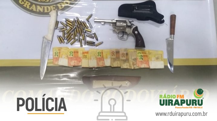 Força Tática da PRE efetua prisão por embriaguez ao volante e porte ilegal de arma de fogo