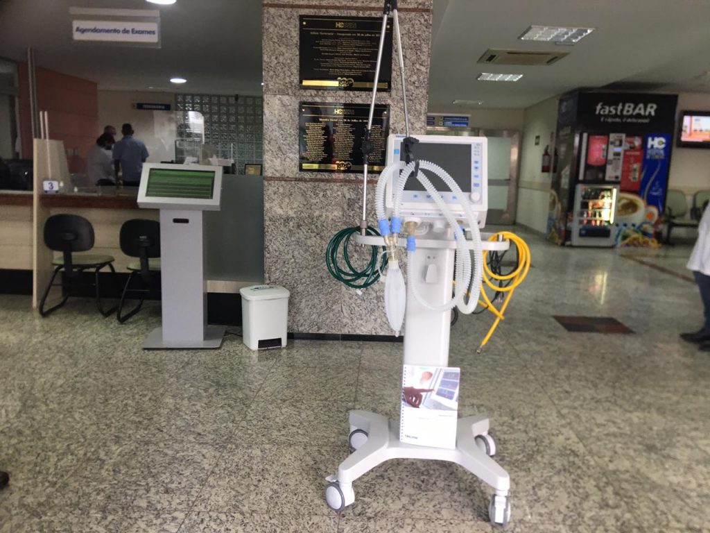 Prefeitura cede nove respiradores aos hospitais de Clínicas e São Vicente de Paulo