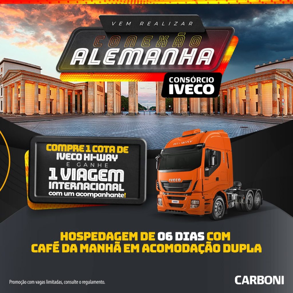 a viagem está programada para setembro de 2022 e contempla a visita a maior feira de veículos comerciais do mundo