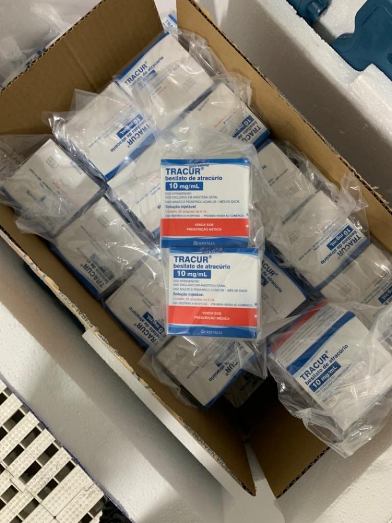 Mais 92 mil frascos de medicamentos do kit intubação são distribuídos para Passo Fundo e outras cidades