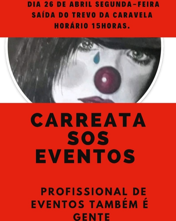 Empresários do setor de eventos realizam carreata nesta segunda-feira em Passo Fundo