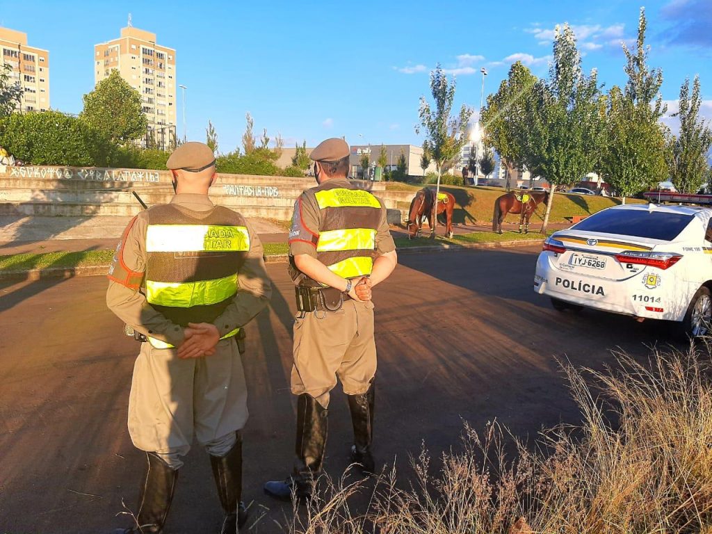 Cavalaria da BM realiza Operação Cidade Nova