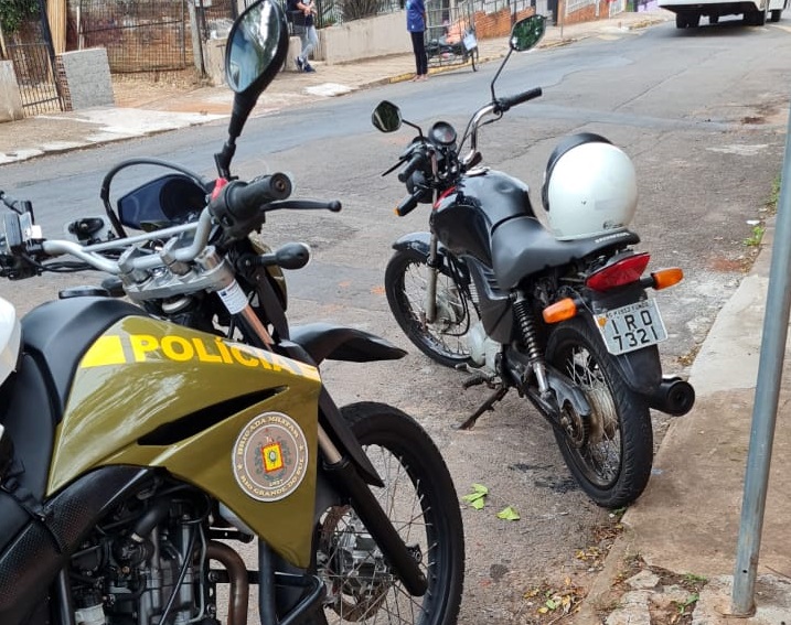 ROCAM apreende motocicleta com mais de 80 mil reais em multa em Passo Fundo