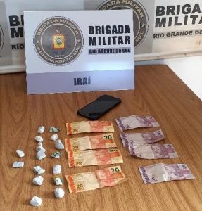 3º BPChq prende indivíduo por tráfico de entorpecentes em Iraí