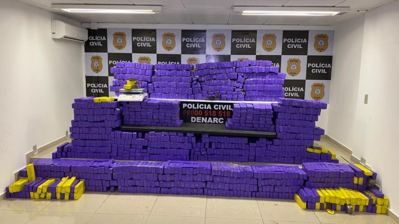 Polícia Civil realiza a maior apreensão de maconha do ano no Rio Grande do Sul