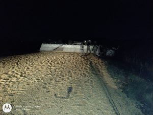 Colisão entre carro e carreta deixa um óbito entre Tapera e Selbach