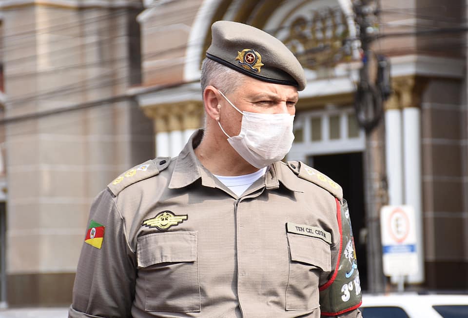 Comandante do 3°RPMon Volnei Ceolin é promovido a Coronel da Brigada Militar
