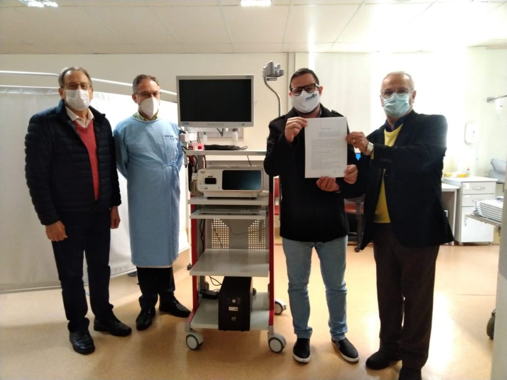 HSVP recebe aparelho de Sistema de Videoendoscopia Flexível