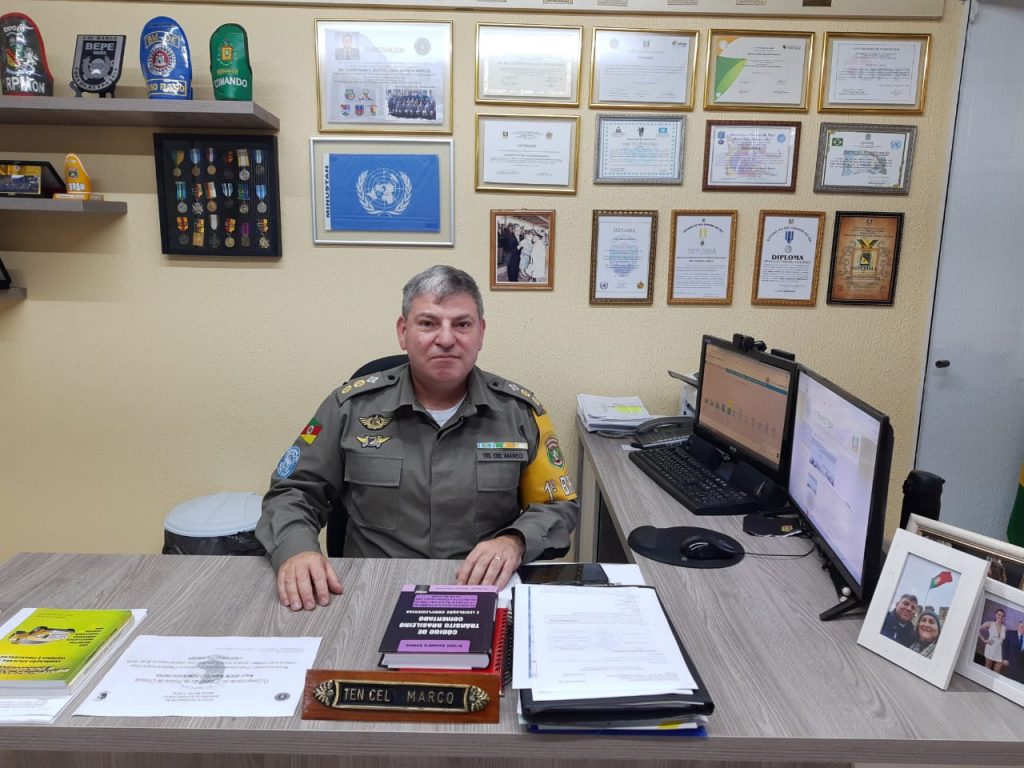 Tenente Coronel Marco 1°BRBM