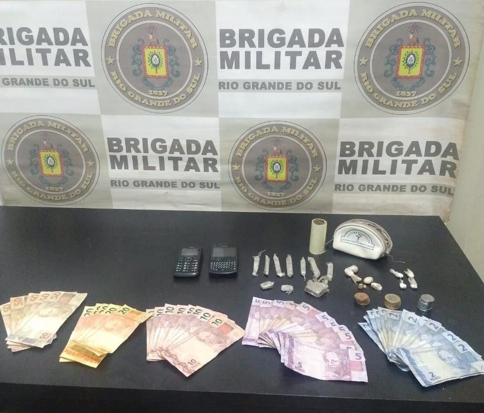 3º BPChoque prende indivíduo por tráfico de entorpecentes em Passo Fundo