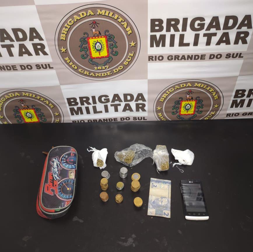 3º BPChoque apreende adolescente por tráfico de entorpecentes na Vera Cruz