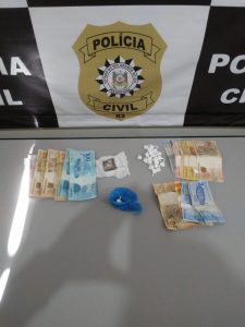 PC efetua prisão por tráfico de drogas em Sarandi